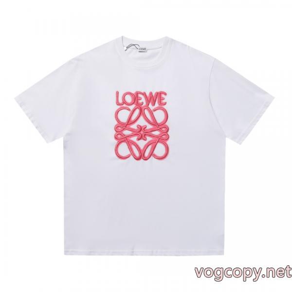 LOEWE気軽に着れる 品質保証豊富な 着心地抜群半袖Tシャツコピー 品 販売
