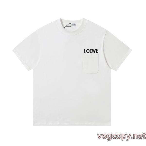 ロエベSALE!今季 数量限定在庫限り 精巧な逸品偽 ブランド半袖Tシャツ