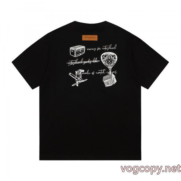 偽 ブランド 通販優しい印象 大幅値下げ イベント2026新作LOUIS VUITTON半袖Tシャツ