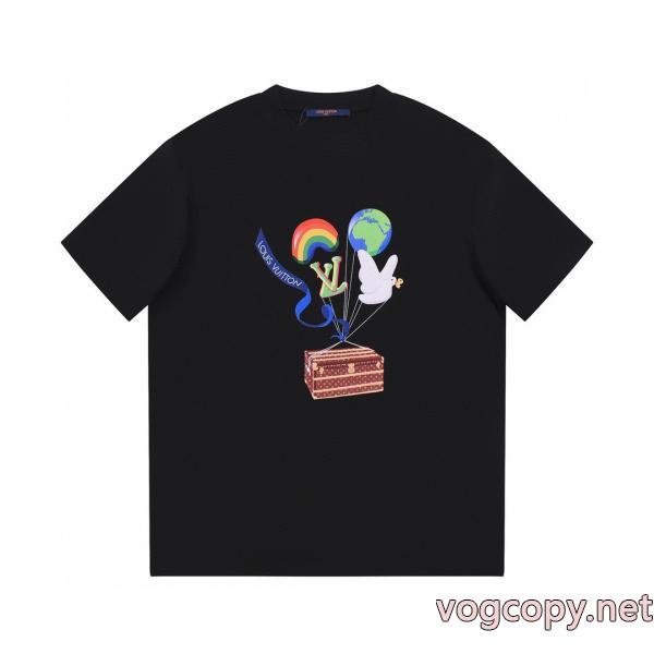 ブランド コピー ショップ半袖Tシャツ洗練された印象 日本完売 2026大活躍ルイ ヴィトン