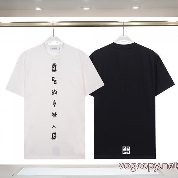 ジバンシィ2026新作登場 注目を集める 上品低価ブランド 偽物半袖Tシャツ