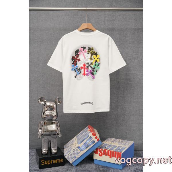 CHROME HEARTSコピー ブランド 優良半袖Tシャツ肌触りがとても良い 最新作期間限定セール VIP価格
