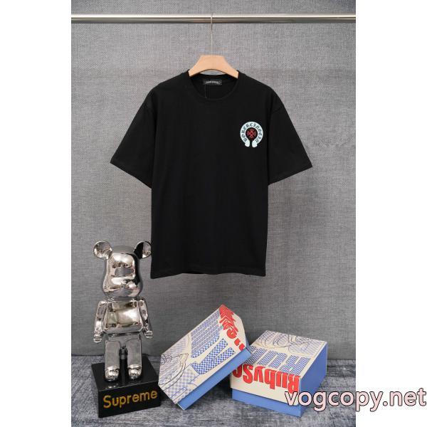 スーパー コピー ブランド 通販半袖Tシャツ芸能人愛用ブランド 逆シーズンセール 履き心地良いCHROME HEARTS
