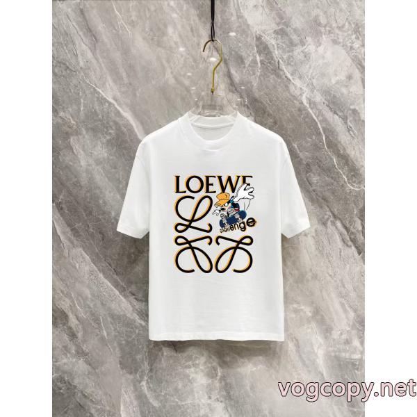 人気販売中 NEW大変素敵 驚き価格半袖TシャツLOEWEブランド 通販店