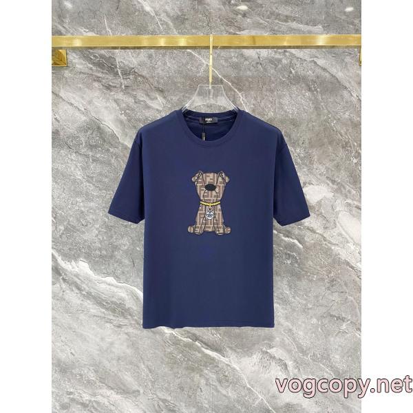 ブランド レプリカ先行販売 2026新作コレクション お洒落な存在感 半袖TシャツFENDI