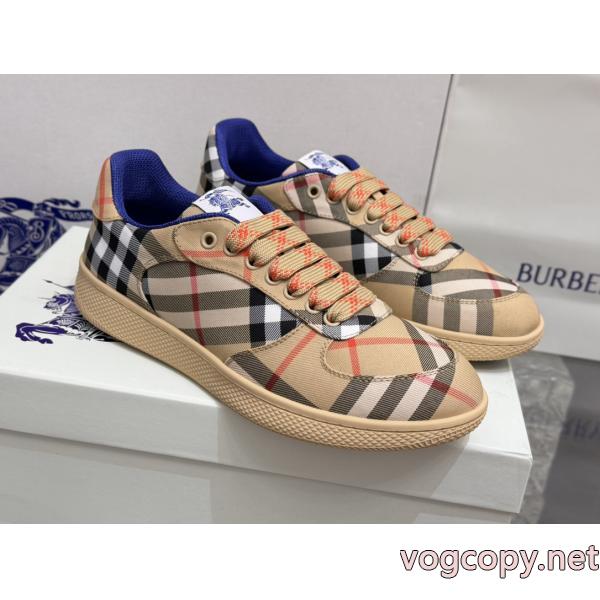 返品可能送料込 好感度アップ 激安期間限定セールスニーカーBURBERRYスーパー コピー 安心.
