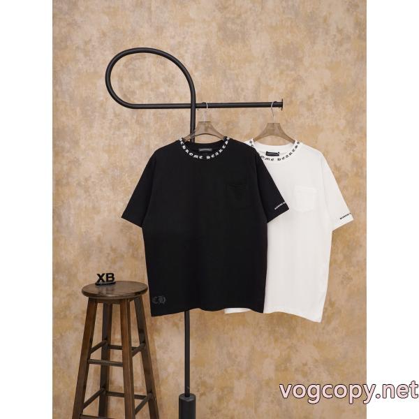 半袖Tシャツブランド コピー s 級CHROME HEARTSデザイン高い Newアイテム 着心地のいい