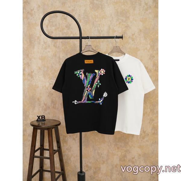ブランド コピー 販売LOUIS VUITTON上品さ漂う 2026夏の定番新品到来! 海外限定!半袖Tシャツ