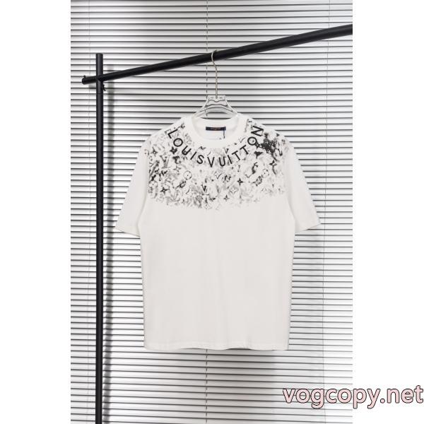 ブランド 品 激安 通販上品な印象 品質の高い かっこいい半袖TシャツLOUIS VUITTON
