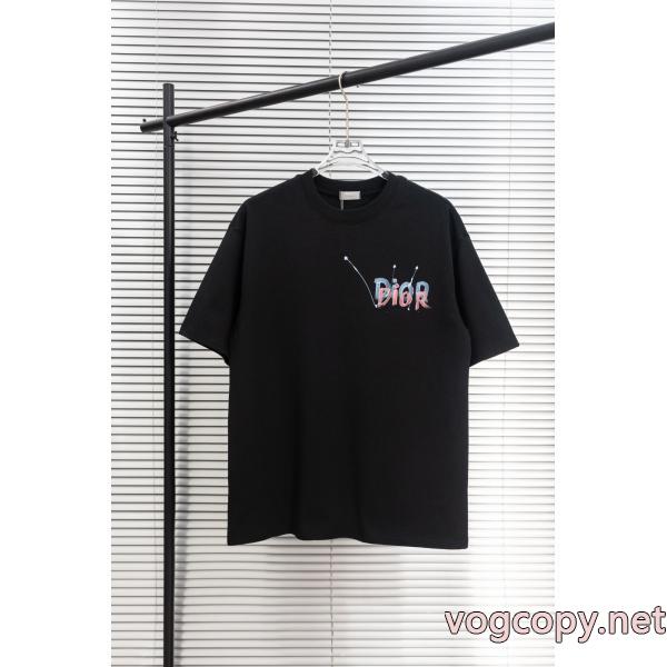 雑誌掲載 春季超人気アイテム 多様多彩Diorスーパー コピー 通販 優良半袖Tシャツ