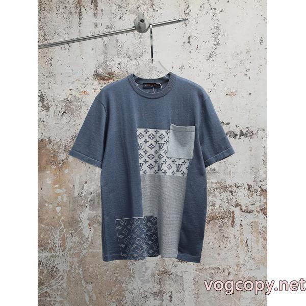 ブランド コピー 販売デザイン性の高い 絶妙な新商品 定番の魅力半袖TシャツLOUIS VUITTON