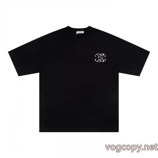 半袖Tシャツ派手 ：比较华丽的 2026大活躍人気アイテム 稀少*新品CH偽 ブランド