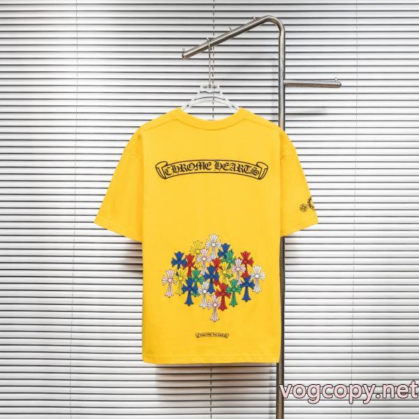 CHROME HEARTSスーパー コピー 通販高級ブランド  大人気商品セール 選べるカラバリ半袖Tシャツ