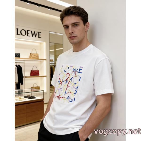 ロエベ品質保証 人気商品登場 幅広いシーンスーパー コピー 安心半袖Tシャツ