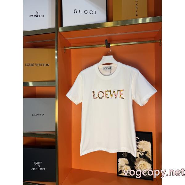 コピー 品 ブランドLOEWEセールで破格 最新トレンドコーデおすすめ 海外限定評価いい半袖Tシャツ
