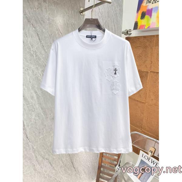 偽物 ブランド 販売最高級ランク 全国無料大得価 完売前に即対応半袖TシャツCHROME HEARTS