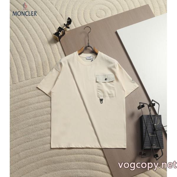 MONCLER新商品数量限定 人気高いアイテム 格好良い半袖Tシャツスーパー コピー メンズ