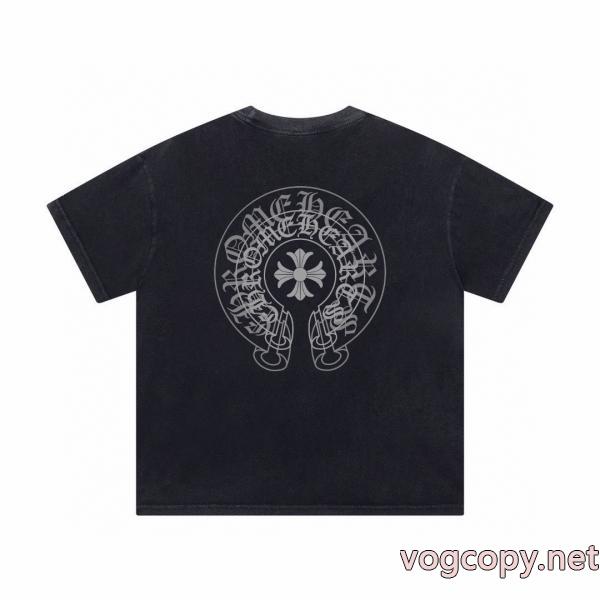 注目のポイント 超目玉人気通販品 著名人の着用スーパー コピー 通販CHROME HEARTS半袖Tシャツ