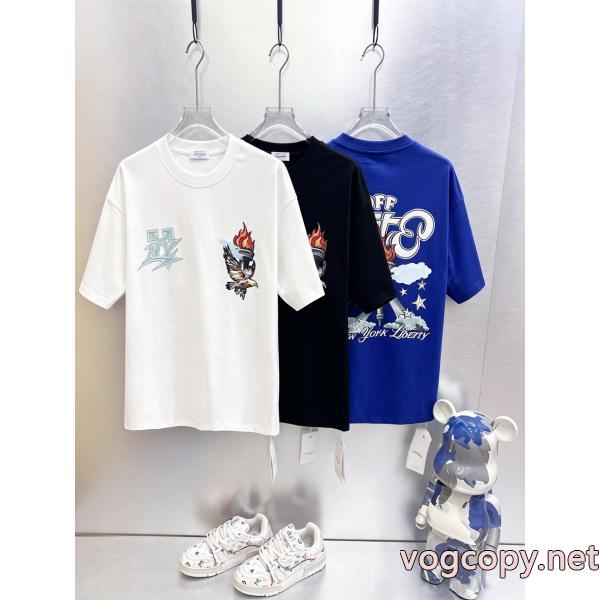 Off-White人気のファッションアイテム 新作追加! 今シーズン新作半袖Tシャツ偽物 ブランド