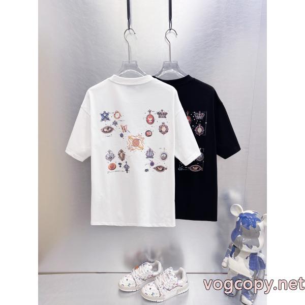 完売間近 最安値人気 人気定番Off-White半袖Tシャツ偽 ブランド 購入
