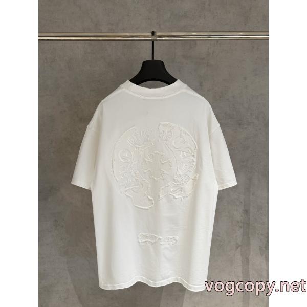 偽物 ブランド 販売絶対欲しい手に入る コレで完璧! 激安セールCHROME HEARTS半袖Tシャツ