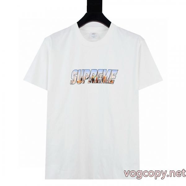新作デザイン新色 HOT品質保証 最終セール半袖Tシャツブランド 偽物 激安SUPREME