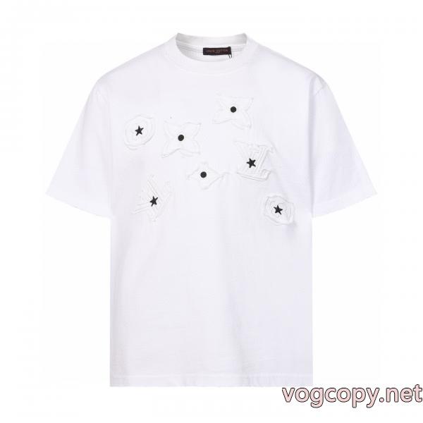 2026年限定発売新品 注目新ブランド 存在感のある偽物 ブランドルイ ヴィトン半袖Tシャツ