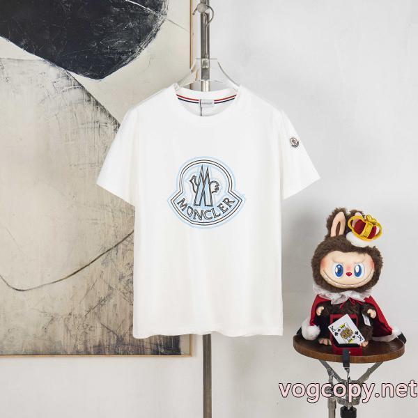 ブランド 偽物 激安 通販半袖Tシャツ憧れの 輝く高級感満点 無造作MONCLER