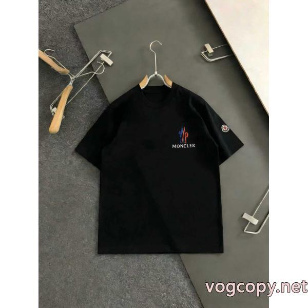 若々しい雰囲気 今シーズン新作 大人気可愛い半袖Tシャツ偽 ブランドMONCLER