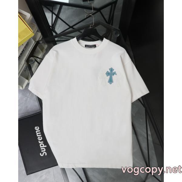 ブランド 激安CHROME HEARTS大好評 品質の高い クラシカルな雰囲気半袖Tシャツ