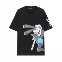 LOUIS VUITTON大胆なデザイン 快適な着心地 個性派半袖Tシャツコピー...