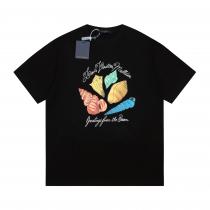 通販 ブランド好印象な上品スタイル 韓国の人気 大流行中半袖TシャツLOUIS VUITTON