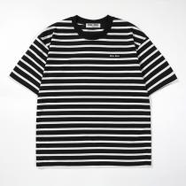 ミュウミュウ最安値保証 上品スタイル 存在感のある 偽 ブランド 通販半袖Tシャツ
