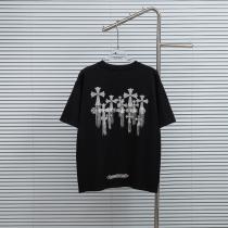 ブランド コピーCHROME HEARTS豊富な色揃え 新作超高人気 肌触りの着心地が良く 半袖Tシャツ