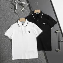 半袖poloTシャツコピー ブランドPRADA都会的感 特価高品質 コスパ最高のプライス