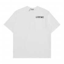 LOEWE高級感ある大人の 着心地良さ 相性抜群のコンビブランド コピー半袖Tシャツ