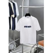 お洒落さん必見 高級素材 先行入荷MIUMIU激安 ブランド半袖Tシャツ