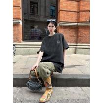 ブランド 激安トレンド感満載 今年も大人気 快適さと洗練された表情半袖TシャツCHROME HEARTS