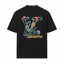 ヘルシー 抜け感重視 現代的な印象 上質で格好い半袖Tシャツブランド コピー 激安LOUIS VUITTON