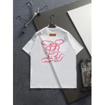 コピー 商品 通販LOUIS VUITTON半袖Tシャツ新作入荷新品 海外限定アイテム リラックス感急上昇