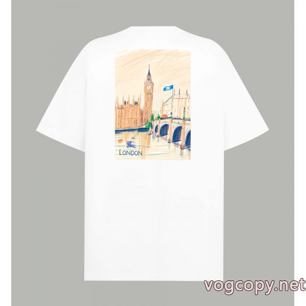 BURBERRYスーパー コピー メンズ注目新ブランド 最高級 新作人気半袖Tシャツ