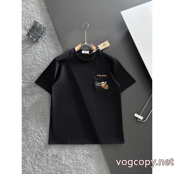 スーパー コピー ブランド半袖Tシャツ今年人気定番 国内即納 ルックスのいいHERMES