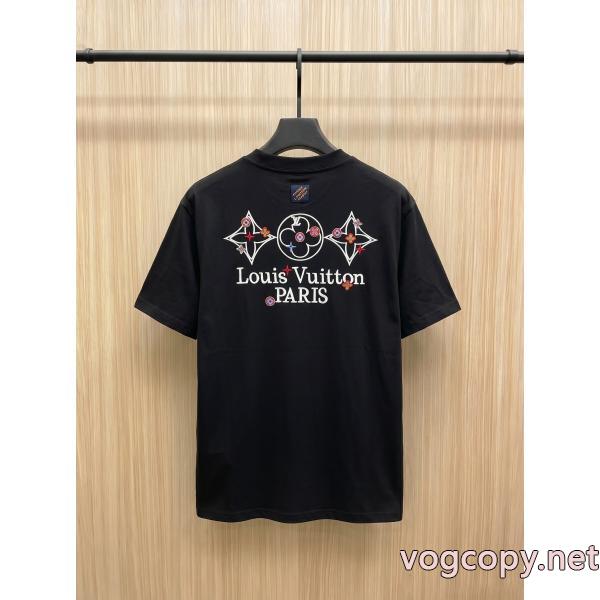 夏のいいのアイテム HOT低価 快適な履き心地 2026ブランド コピー半袖Tシャツルイ ヴィトン