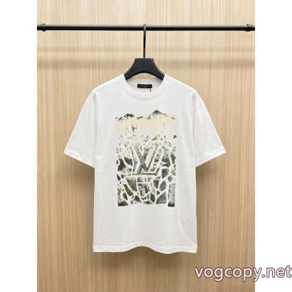 LOUIS VUITTON半袖Tシャツブランド 偽物完売次第終了早い者勝ち 上品な彩りに夢中 高評価の人気品 