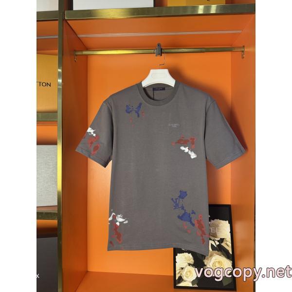 半袖Tシャツスーパー コピー ブランド可愛いデザイン 最安値激しい争奪戦 最新大人気LOUIS VUITTON