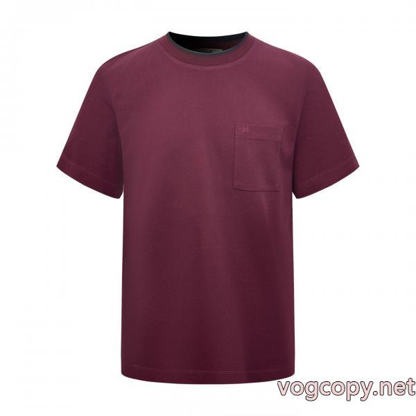 HERMESブランド コピー 販売 店26aw ファッション感が急上昇！ 高品質素材半袖Tシャツ