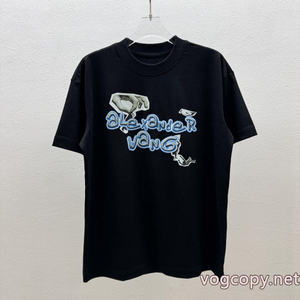 ブランド 偽物 激安大人の上質感 柔らかくて 夏春物先行発売 ALEXANDER WANG半袖Tシャツ