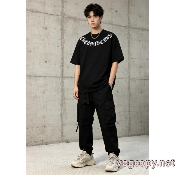 偽物 通販 サイト半袖TシャツCHROME HEARTS大胆なデザイン 一番人気 主役級アイテム