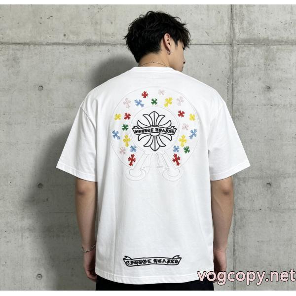 安価 使い勝手の良いトレンド 2026季新作品激安 ブランドCHROME HEARTS半袖Tシャツ