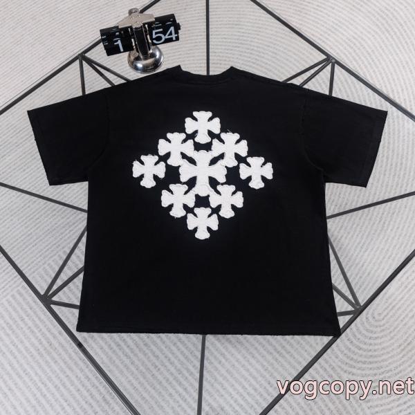 スーパー コピー 安心CHROME HEARTS超お買い得 お洒落に魅せる 個性的 半袖Tシャツ